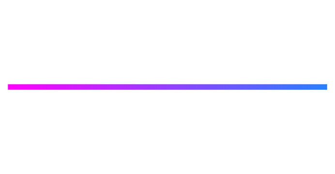 Pink to blue gradient line