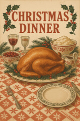 Preparations of Christmas cookies, cakes, and cupcakes