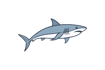 shark vector, icon