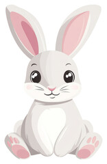 Fototapeta premium PNG Rabbit illustration cartoon animal.