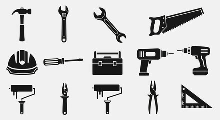 Essential construction tools collection for DIY projects and professional tradespeople seeking quality equipment for building and repair