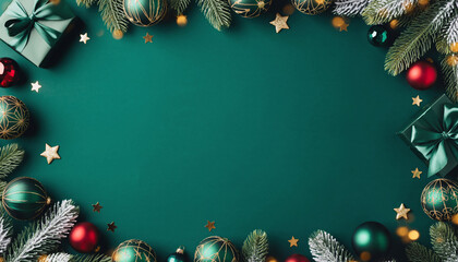 Luxurious Holiday Setup with Empty Middle