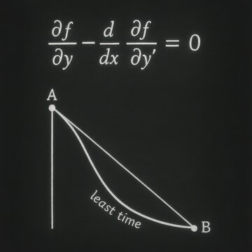 Derivation of the Euler Lagrange Equation for Least Time Problems