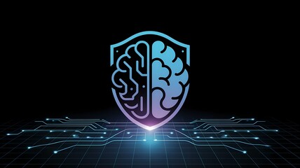 Secure AI network shield digital interface