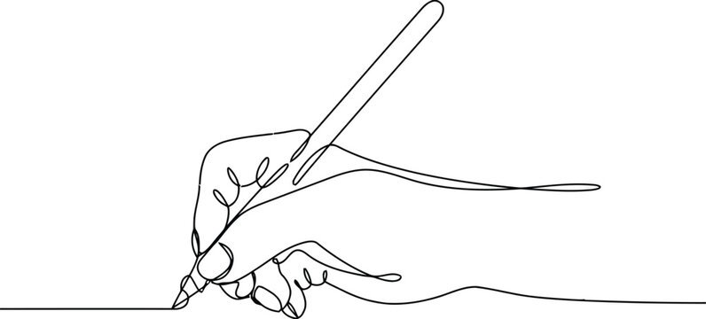 Stylized line art drawing of a dancer in a dynamic pose isolated on transparent background