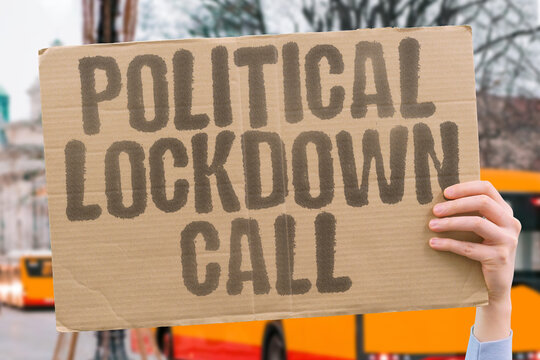 "Political Lockdown Call" Parties organize responses to judicial proceedings. POLITICAL. LOCKDOWN. JUDICIAL. PARTY. RESPONSE.