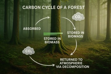 The Forest Carbon Cycle Explained Visualizing Nature's Sustainable Process