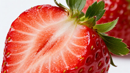 StrawberrySliceCloseUp