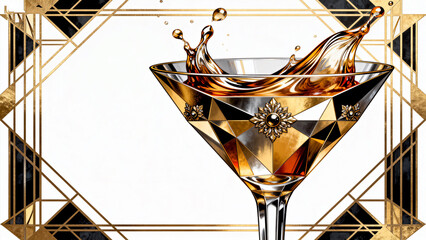 LuxuriousMartiniGlassDesign