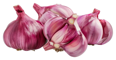 PNG Garlics garlic vegetable plant.