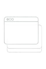 Blank ID badge vector illustration design template set for document and business concept