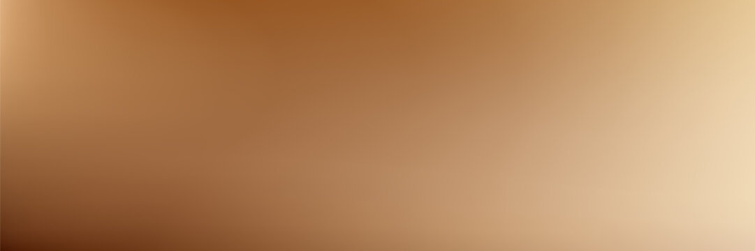 Coffee milk gradient background. Vector