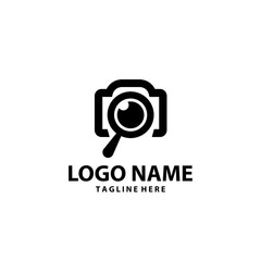 search photo logo design vector
