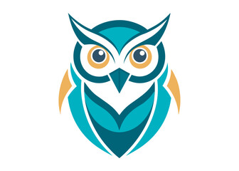 owl logo silhouette vector design, owl logo icon silhouette, tree branch night owl logo silhouette vector, owl silhouette vector style isolated on white background