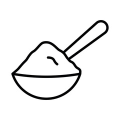 
An illustration of a black coffee making icon on a white background