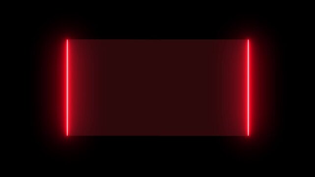 Digital Hologram HUD Square Panel for Sci-Fi Titles and UI Overlays. Futuristic HUD Square Frame Elements with Neon Hologram Overlay. Neon Tech Square HUD Interface with Holographic Screen Effects. 