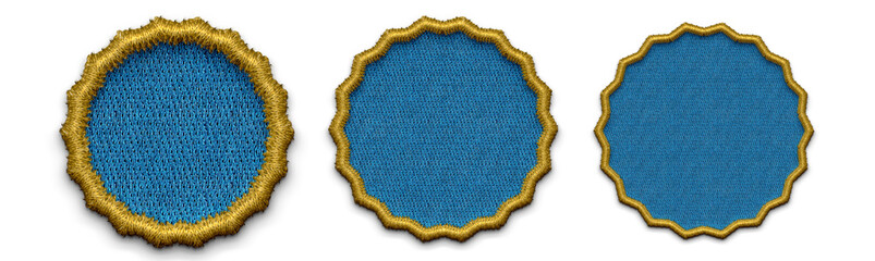 Embroidery Shapes for background. Embroidery Shapes