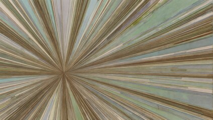 Obraz premium Abstract Burst of Earth Tones - A Dynamic Radial Design.