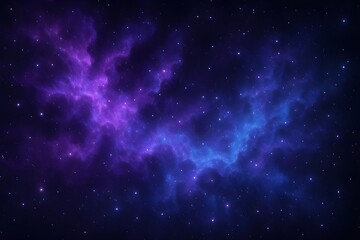 Naklejka premium Stunning cosmic nebula with dreamy ethereal glow