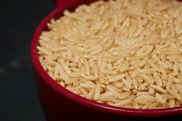 1 cup of uncooked Thai, brown, jasmine rice