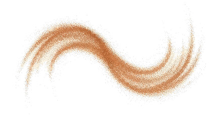 Sandy Swirl Earthy Brown Sand Texture Wavy Line for Nature-Inspired Designs