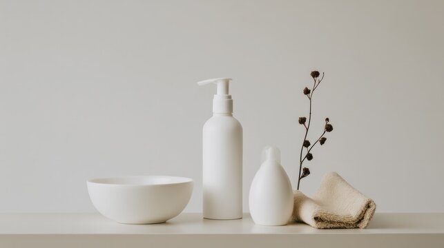 Close-up of luxury skincare items and tools displayed elegantly for lifestyle content.