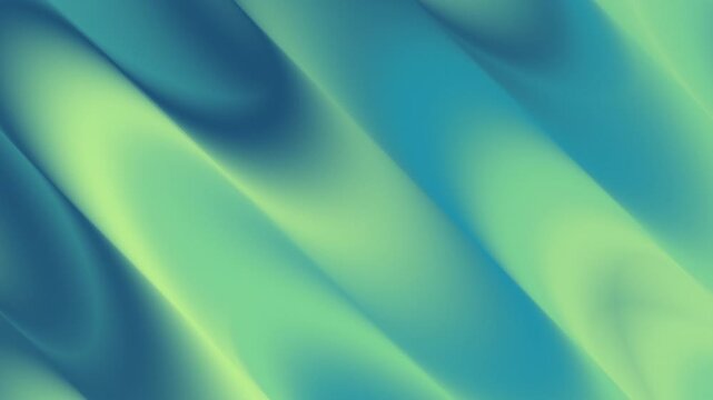 Looping motion background of a gradient with liquid effect and soft noise, featuring a vibrant blend of Lime Green, Cyan Turquoise, and Deep Blue tones