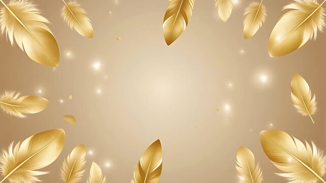 Golden Feather Drift