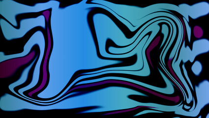 Abstract background with smooth flowing blue purple lines