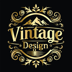 Vector decorative frame. Elegant element for design in Eastern style, place for text. Floral golden border. Lace illustration for invitations and greeting cards.