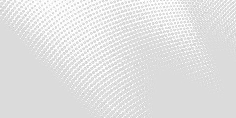 Dots halftone gray color pattern gradient texture with technology digital background. Dots pop art comics with nature graphic design.