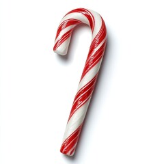 Obraz premium High-quality isolated candy cane gigapixel art scale food photography festive environment close-up view
