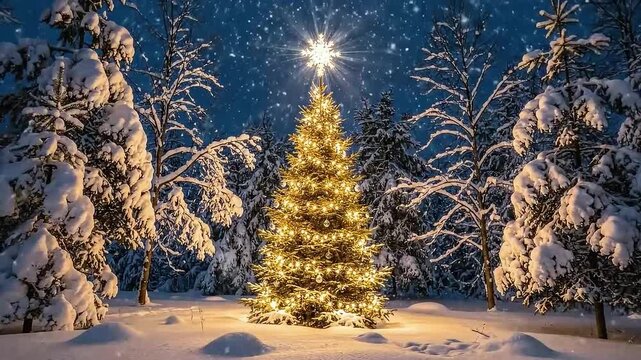  Christmas tree of light particles
