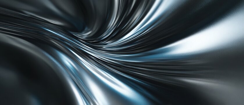 Abstract Metallic Flow