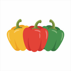 vector illustration of a paprika