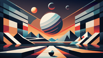 vector illustration of a abstract background