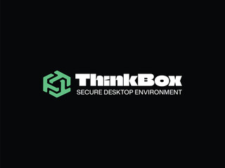 Fototapeta premium Thinkbox motion logo for tech based comapy
