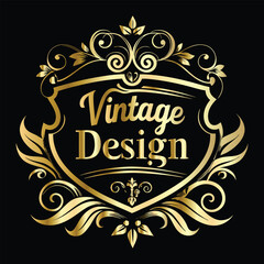 Vector decorative frame. Elegant element for design in Eastern style, place for text. Floral golden border. Lace illustration for invitations and greeting cards.