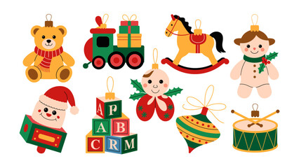 Festive Ornament Collection: A delightful assortment of festive ornaments, each exuding charm and holiday cheer, perfect for decorating a tree and spreading joy.