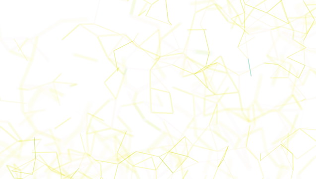 Abstract background of yellow lines forming a connected network on a white background, representing technology, connectivity and the digital wor - Powered by Adobe