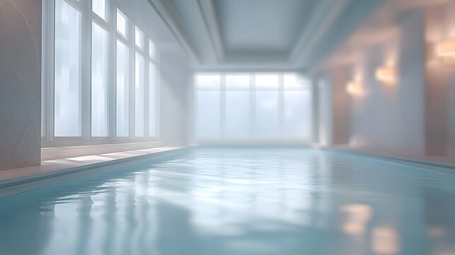 Indoor Pool with Natural Light