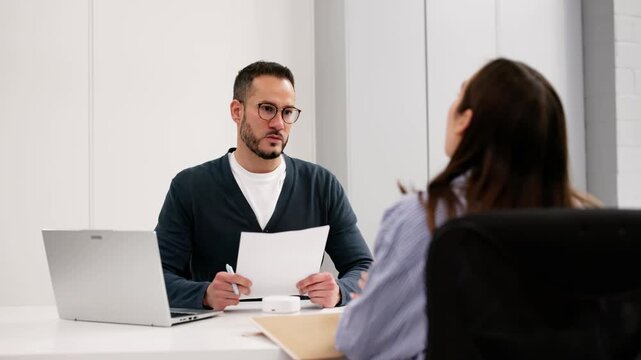 Employment Investigation: Young Woman Attends Disciplinary
