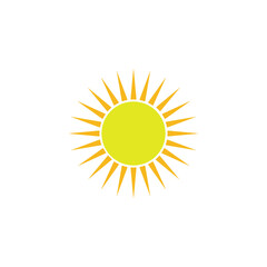 Sun icon vector illustration