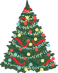Decorated Christmas Tree