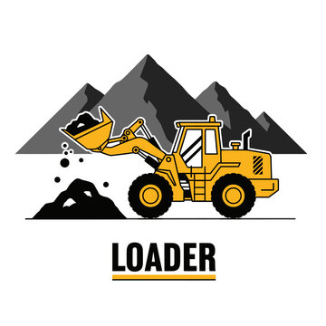 Front End Loader Heavy Equipment Construction