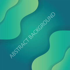 Paper cut abstract background, vector background