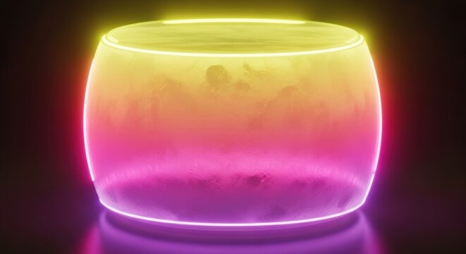 Captivating gradient light sphere radiates modern, abstract energy, perfect for tech, branding, and futuristic concepts, creating a vibrant, sophisticated visual statement.