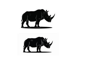 black and white elephants