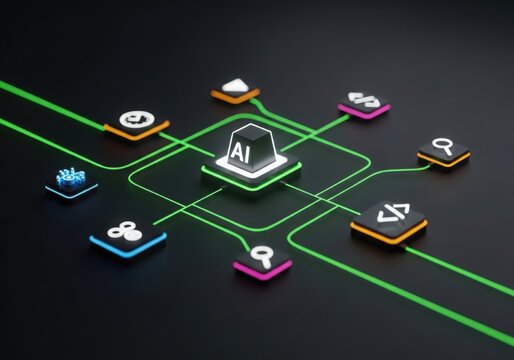 Artificial intelligence network connecting data and services