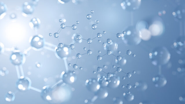 ajmaline molecular structure 3d, antiarrhythmic structural chemical formula view from a microscope